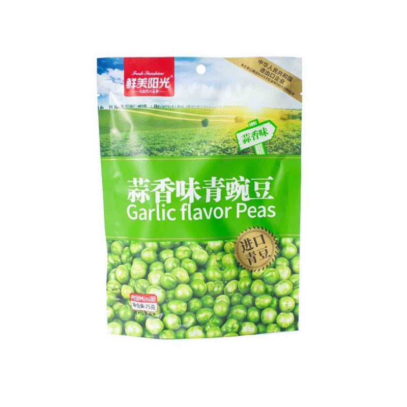 鲜美阳光 蒜香青豌豆 Green Peas Garlic Flavour 75g