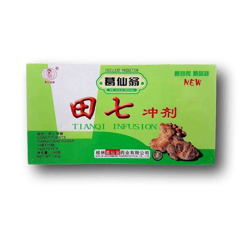 (临期15.5.23)葛仙翁 田七冲剂 Tian Qi Beverage 10*14g