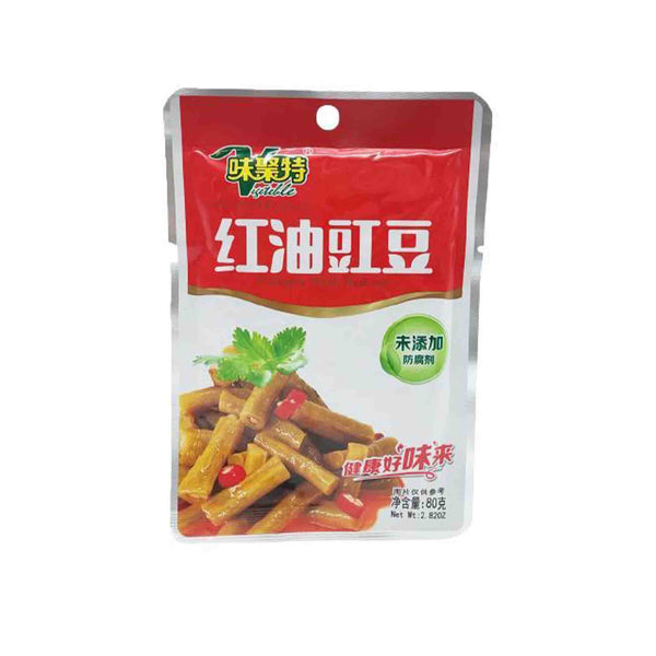 味聚特 红油豇豆 Cowpea Vegetable Red Oil 80g