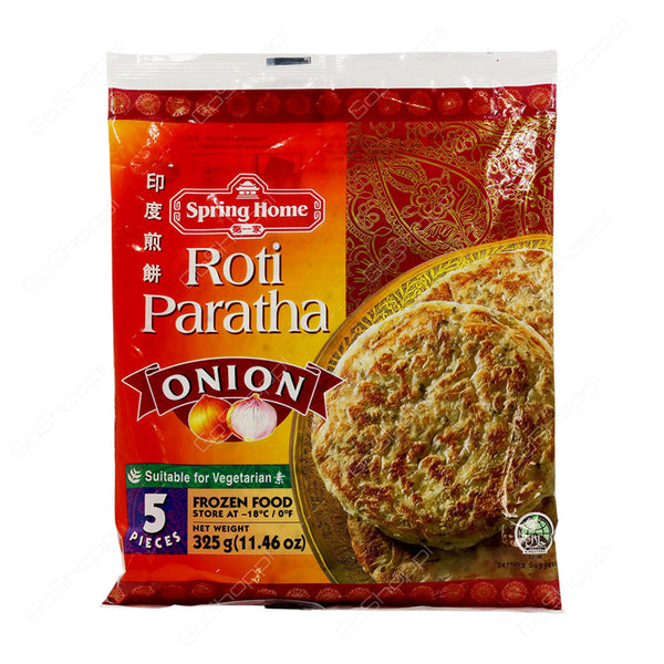 ❄️ 第一家 印度煎饼 洋葱味(5片装)-Roti paratha ONION 5pcs-325g