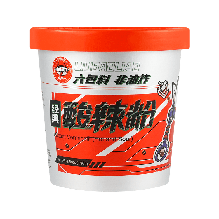 食族人 经典酸辣粉 ShizuEnergy Hot & Sour Vermicelli 130g