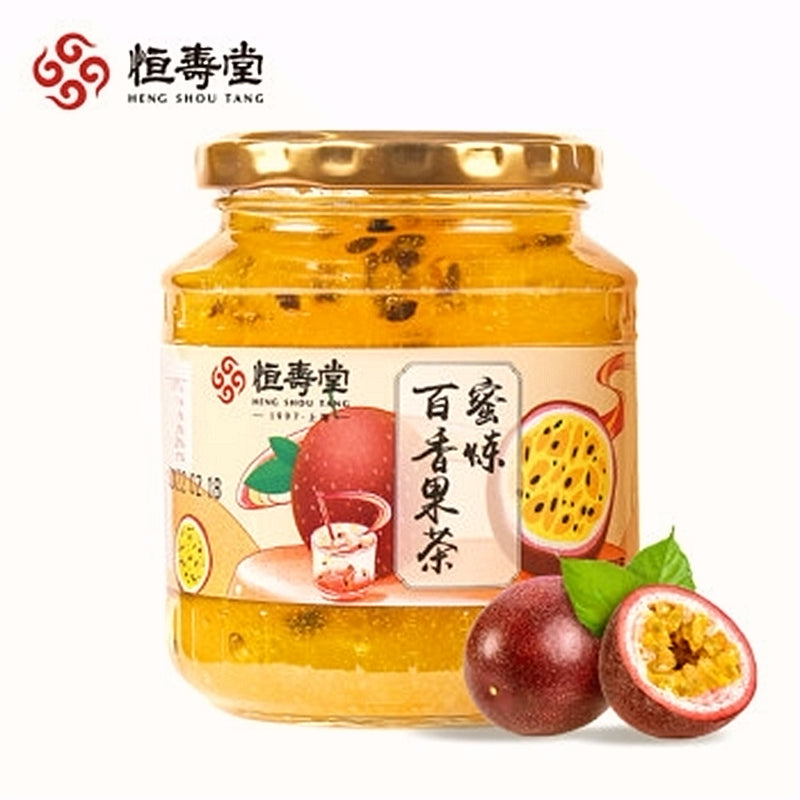 恒寿堂 蜜炼百香果茶 Honey passion fruit tea 500g