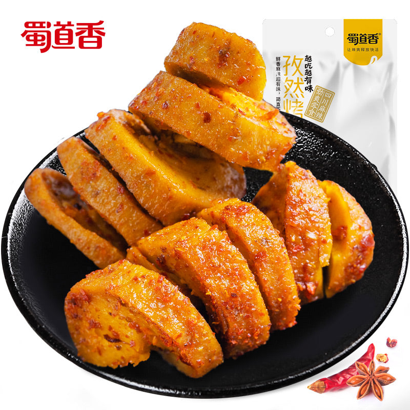 蜀道香 烤面筋 孜然味 Gluten Strips Cumin Flavour 20x26g