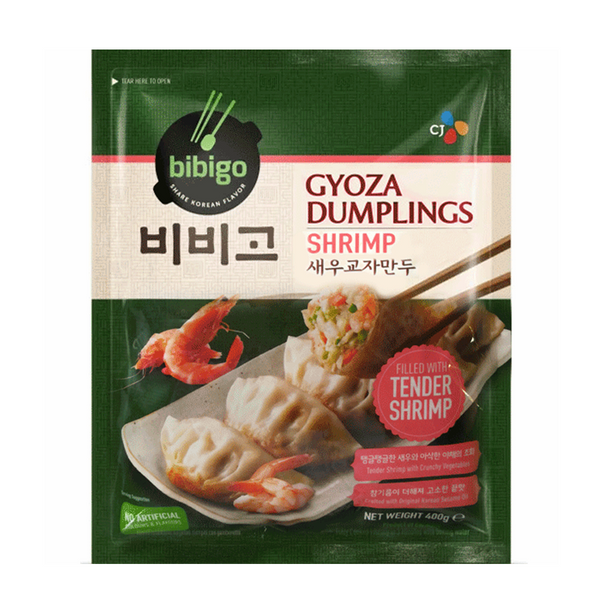 ❄️ 必品阁 鲜虾蔬菜煎饺（限仓库自取或配送!）-	BIBIGO Gyoza dumpling shrimp & vegetable 400g