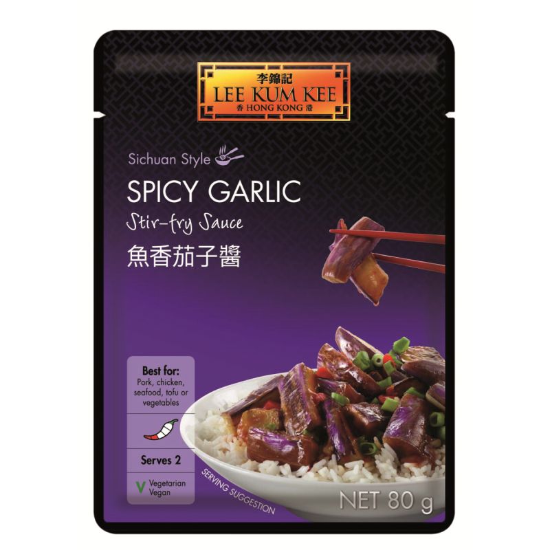 李锦记 鱼香茄子酱-Spicy Garlic Stir-Fry Sauce-80g
