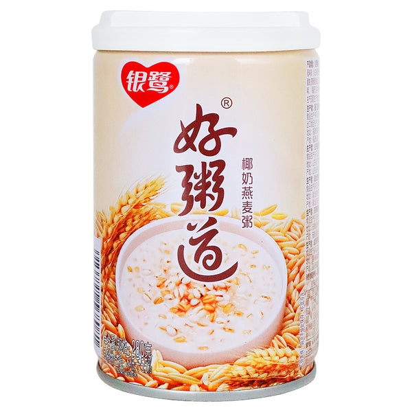 银鹭 好粥道 椰奶燕麦粥 YINLU Congee with Coconut Milk and Oats 280g
